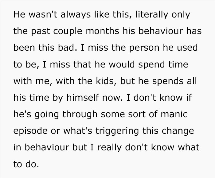 Alt text: Woman reflects on husband's changed behavior after giving him another chance, learning a difficult relationship lesson. Alt text: Woman reflects on husband's changed behavior after giving him another chance, learning a difficult relationship lesson.