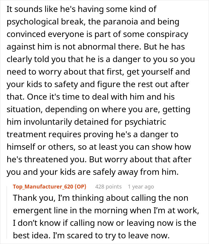 Woman gives husband another chance, learns lesson the hard way, facing psychological break and safety concerns for family. Woman gives husband another chance, learns lesson the hard way, facing psychological break and safety concerns for family.
