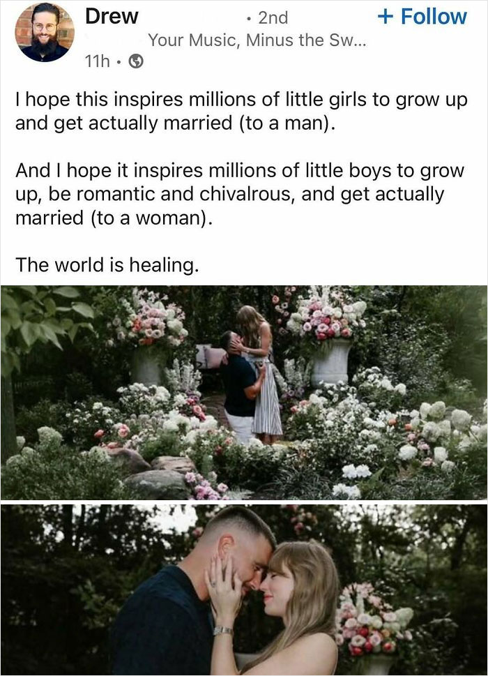 Couple in romantic garden setting, symbolizing people losing touch with real life due to hustle culture pressures.