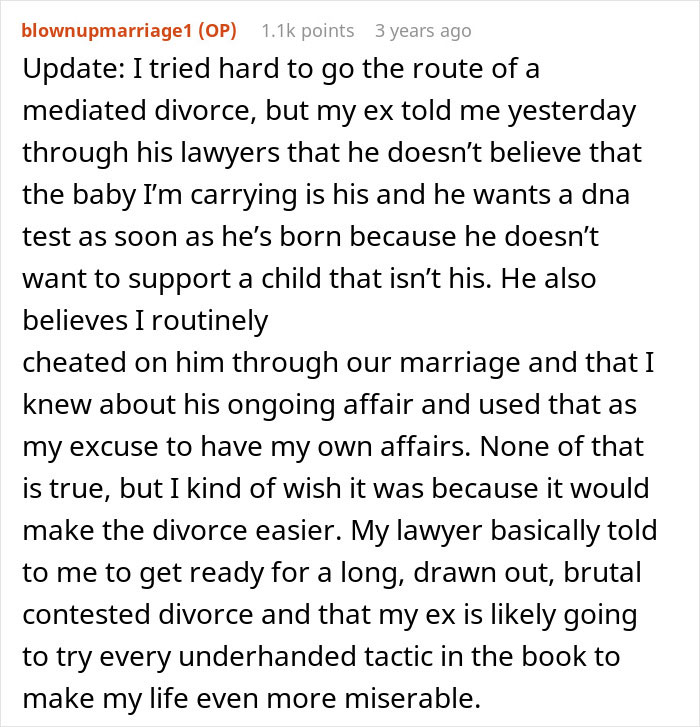 Text post describing a woman’s struggle with divorce after catching her mom sleeping with her husband in a 22-year affair. Text post describing a woman’s struggle with divorce after catching her mom sleeping with her husband in a 22-year affair.