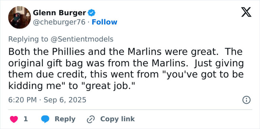 Tweet discussing the Phillies Karen incident and fan reactions after the home run ball meltdown. Tweet discussing the Phillies Karen incident and fan reactions after the home run ball meltdown.