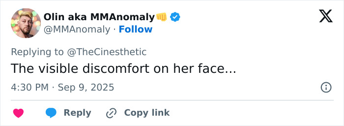 Screenshot of a tweet praising Chase Infiniti’s response to a reporter’s awkward question about Leonardo DiCaprio. Screenshot of a tweet praising Chase Infiniti’s response to a reporter’s awkward question about Leonardo DiCaprio.