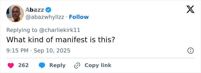 Tweet on social media questioning Charlie Kirk’s eerie post that predicted his own passing over a decade ago. Tweet on social media questioning Charlie Kirk’s eerie post that predicted his own passing over a decade ago.