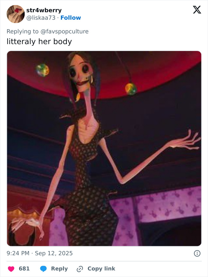 Animated character with an extremely thin body emphasizing the era of extreme thinness concern among fans. Animated character with an extremely thin body emphasizing the era of extreme thinness concern among fans.