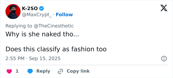 Tweet discussing fashion and referencing Jenna Ortega’s stylist after her viral Emmy outfit controversy. Tweet discussing fashion and referencing Jenna Ortega’s stylist after her viral Emmy outfit controversy.