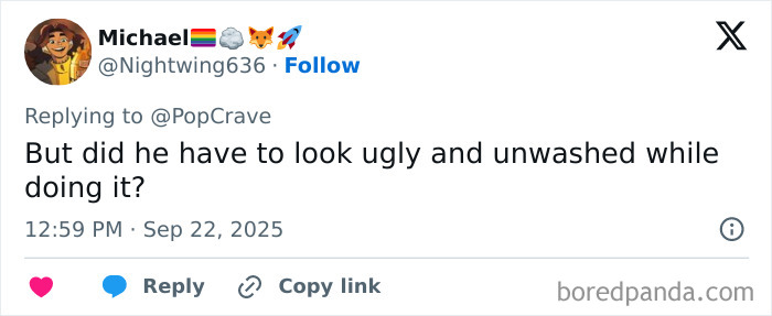 Tweet by user Michael replying to a comment about Harry Styles secretly running Berlin Marathon with impressive speed. Tweet by user Michael replying to a comment about Harry Styles secretly running Berlin Marathon with impressive speed.