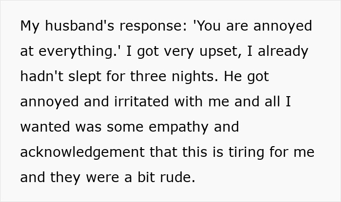 Alt text: Wife pours her heart into hosting MIL and SIL but faces husband calling her fake when she complains privately Alt text: Wife pours her heart into hosting MIL and SIL but faces husband calling her fake when she complains privately