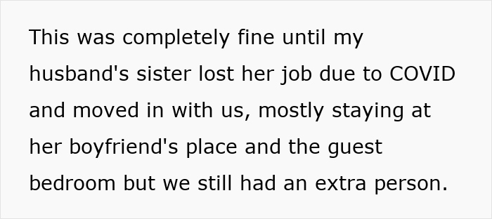 Text describing a woman risking anaphylaxis as her sister-in-law ignores a no-peanut rule, with her husband siding with the sister.