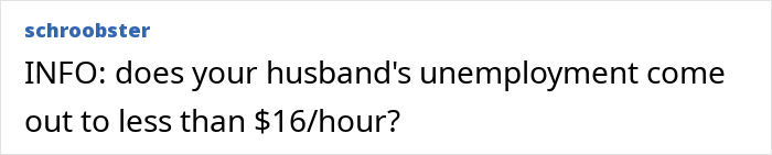 Husband Refuses To Get A Job That's "Beneath Him," Is Shocked When Wife Takes Action Husband Refuses To Get A Job That's "Beneath Him," Is Shocked When Wife Takes Action