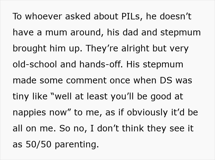 Dad takes care of son for the first time, forgets to change diaper and feed him, mom upset about parenting skills. Dad takes care of son for the first time, forgets to change diaper and feed him, mom upset about parenting skills.