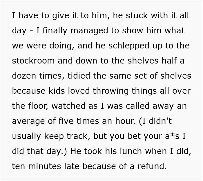 Manager Follows Employee Around To Expose Her Laziness, Finds Out She’s Running The Place Manager Follows Employee Around To Expose Her Laziness, Finds Out She’s Running The Place