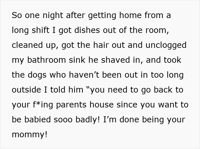 Boyfriend Quits Job, Refuses To Help, Gets Kicked Out: "I&rsquo;m Not Your Mommy"
