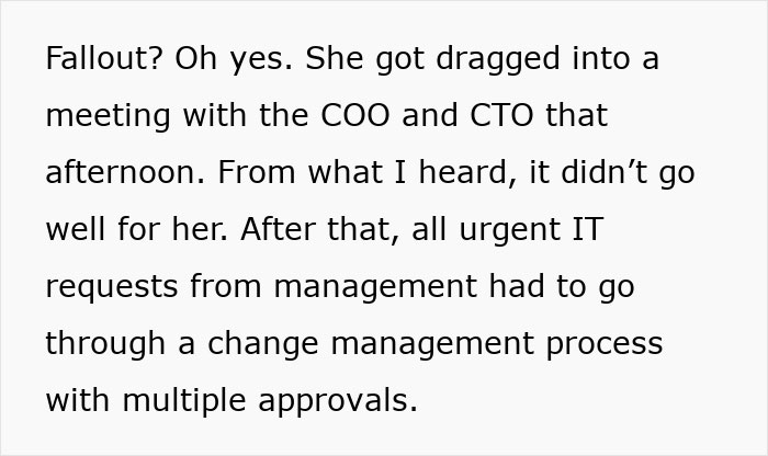 IT Professional Warns Karen Of What Her Request Means, She Only Realizes When She’s Called In By The COO IT Professional Warns Karen Of What Her Request Means, She Only Realizes When She’s Called In By The COO