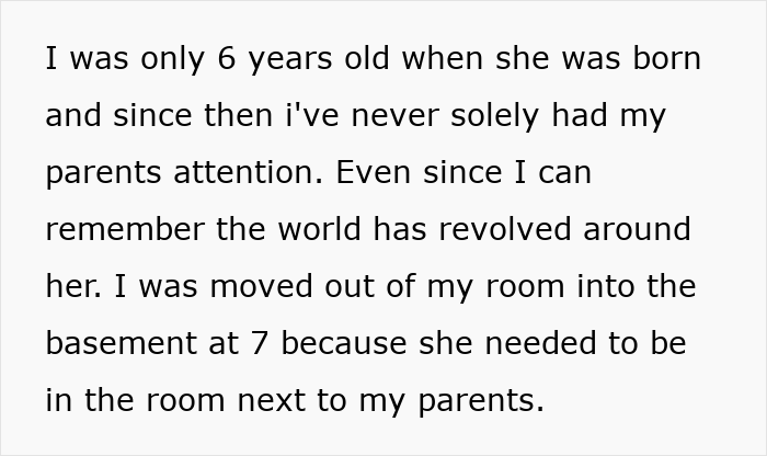 Text about a teen feeling like a prisoner babysitting autistic sister, expressing frustration about parents' attention. Text about a teen feeling like a prisoner babysitting autistic sister, expressing frustration about parents' attention.