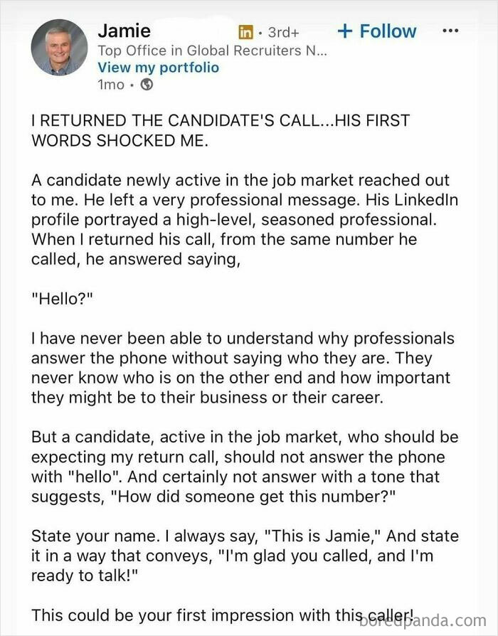 Screenshot of a LinkedIn post discussing professionalism and communication, highlighting hustle culture affecting real-life interactions.