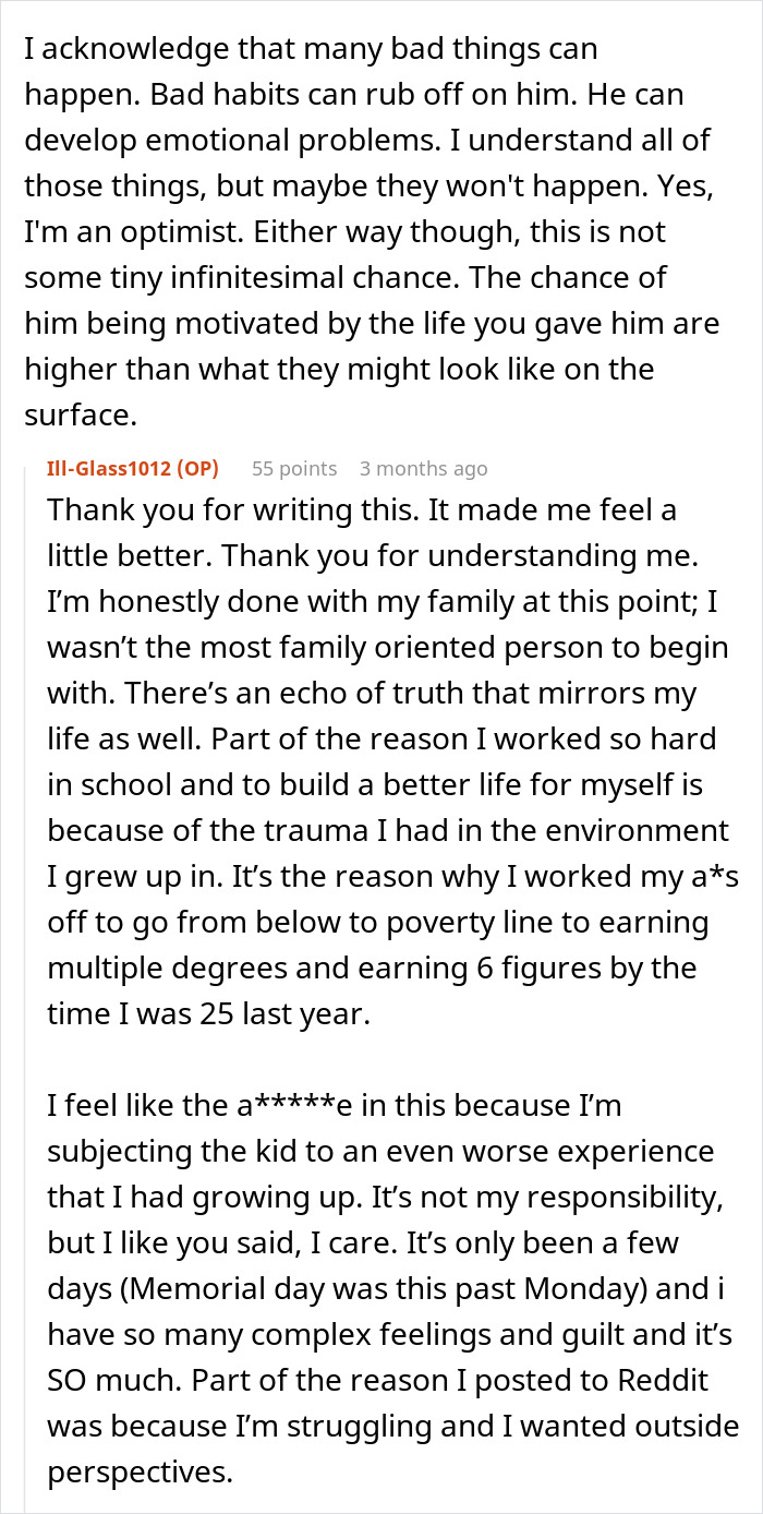 Text conversation discussing the challenges and emotions of a single mom abandoning toddler and parents restarting life. Text conversation discussing the challenges and emotions of a single mom abandoning toddler and parents restarting life.