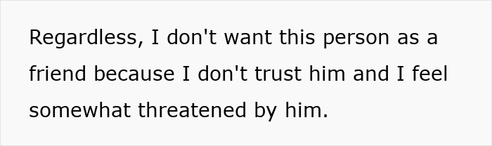 Text on white background saying a woman feels threatened and distrustful after a guy considers her his girlfriend after one date. Text on white background saying a woman feels threatened and distrustful after a guy considers her his girlfriend after one date.