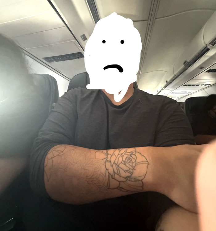Passenger describing nightmare flight experience with seatmate incident before takeoff inside airplane cabin. Passenger describing nightmare flight experience with seatmate incident before takeoff inside airplane cabin.