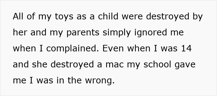 Teen feels like a prisoner babysitting autistic sister, shares frustration over parents ignoring complaints about damaged belongings. Teen feels like a prisoner babysitting autistic sister, shares frustration over parents ignoring complaints about damaged belongings.