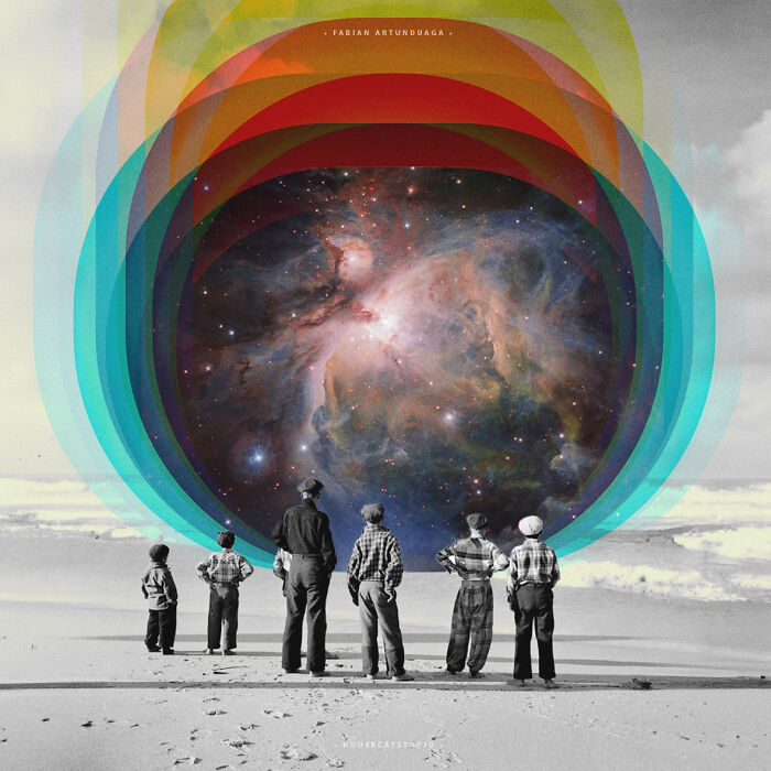 25 Out-Of-This-World Collages From Fabian Artunduaga That Bend Space And Reality