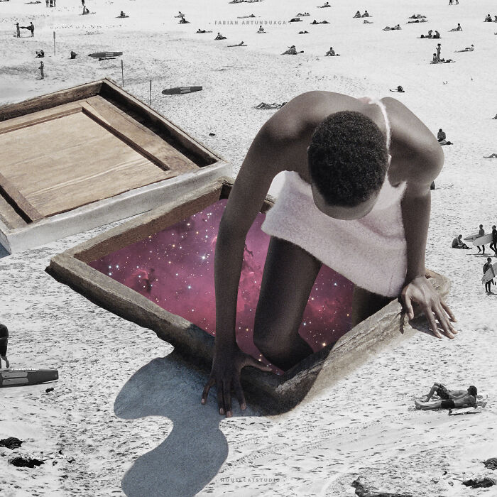 25 Out-Of-This-World Collages From Fabian Artunduaga That Bend Space And Reality