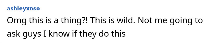 Text message on a white background discussing surprise about the cosmetic trend called Scrotox among men. Text message on a white background discussing surprise about the cosmetic trend called Scrotox among men.