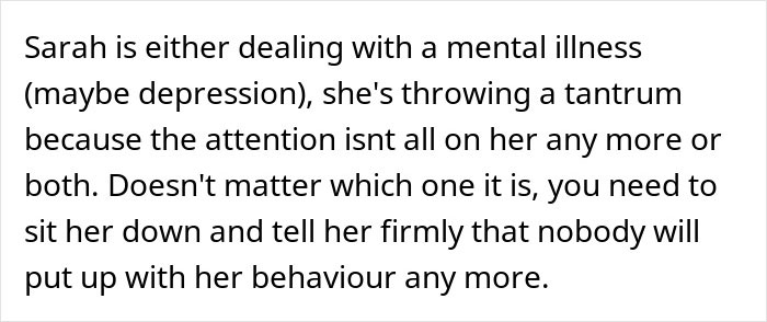 Text discussing a single sister struggling with her sibling’s engagement and the strain on their relationship. Text discussing a single sister struggling with her sibling’s engagement and the strain on their relationship.