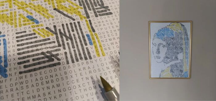 I Created Word Search Puzzles That Turn Into Display-Worthy Art, And People Are Loving Them I Created Word Search Puzzles That Turn Into Display-Worthy Art, And People Are Loving Them