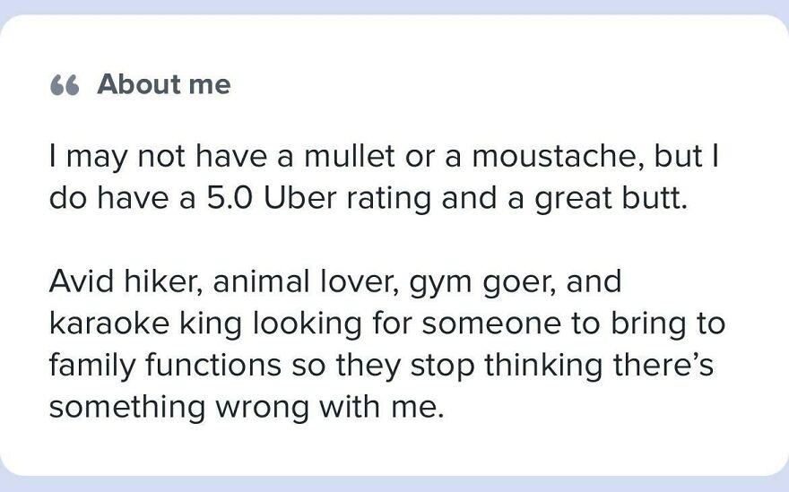 Sample Tinder bio for guys mentioning Uber rating, hobbies, and humor, ideal for best Tinder bios for guys SEO. Sample Tinder bio for guys mentioning Uber rating, hobbies, and humor, ideal for best Tinder bios for guys SEO.