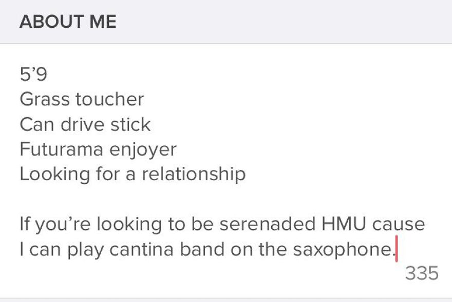 Tinder bio example for guys featuring humor and personality traits, perfect for best Tinder bios to steal instantly.
