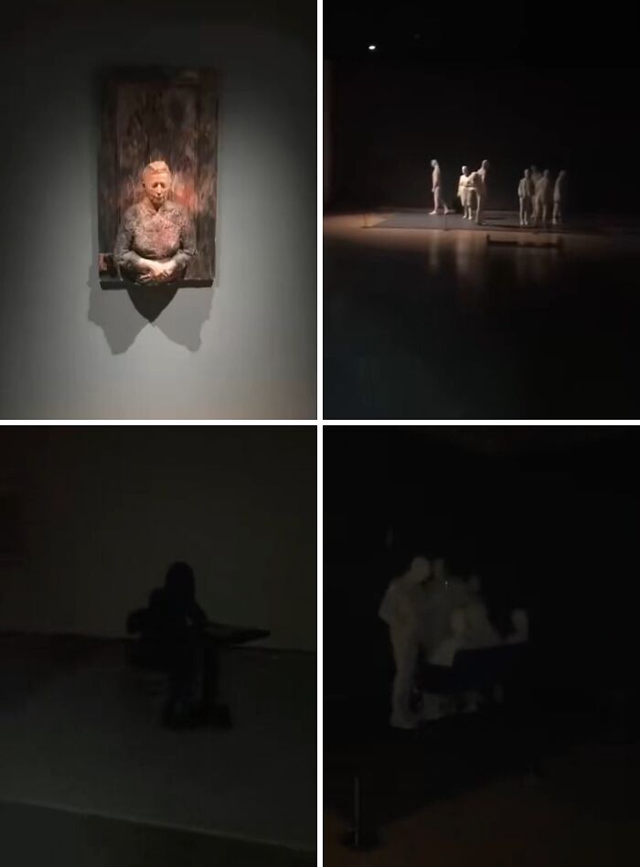 Creepy and unsettling photos taken by workers highlighting jobs that should pay more, featuring dark and eerie scenes.