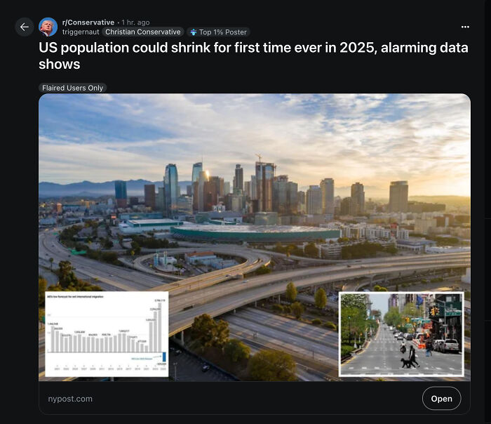 A cityscape with highway overpasses at sunset illustrating actions meet consequences in urban population changes.