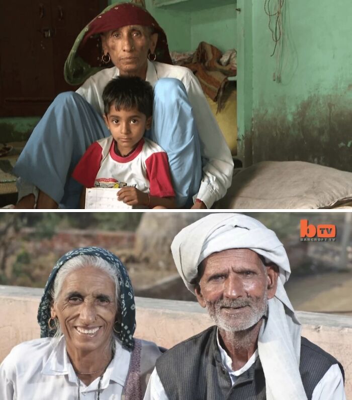 Elderly people and children in rural settings, showcasing inspiring facts about life better than watching the news.
