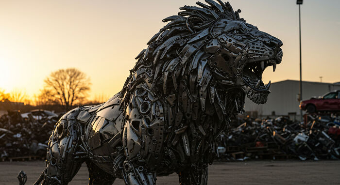 This Artist Turns Trash Into Stunning Sculptures (16 Pics) This Artist Turns Trash Into Stunning Sculptures (16 Pics)