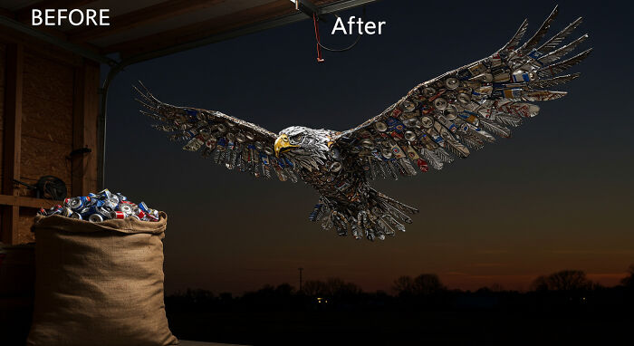 This Artist Turns Trash Into Stunning Sculptures (16 Pics) This Artist Turns Trash Into Stunning Sculptures (16 Pics)