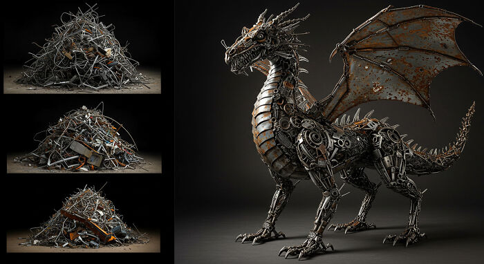 This Artist Turns Trash Into Stunning Sculptures (16 Pics) This Artist Turns Trash Into Stunning Sculptures (16 Pics)