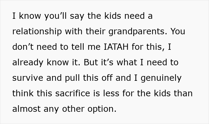 Text excerpt about a woman struggling with a late sister’s dying wish involving kids and family sacrifices. Text excerpt about a woman struggling with a late sister’s dying wish involving kids and family sacrifices.
