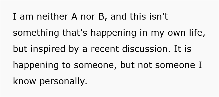Text image with a paragraph about a live-in nanny placed under a curfew on her nights off, sparking online debate. Text image with a paragraph about a live-in nanny placed under a curfew on her nights off, sparking online debate.