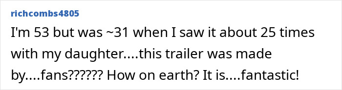 Fan-made Harry Potter And The Cursed Child trailer praised by fans wanting a full movie with original cast members. Fan-made Harry Potter And The Cursed Child trailer praised by fans wanting a full movie with original cast members.