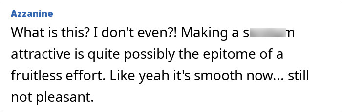 Screenshot of a user comment discussing the cosmetic trend Scrotox and its impact on male attractiveness. Screenshot of a user comment discussing the cosmetic trend Scrotox and its impact on male attractiveness.