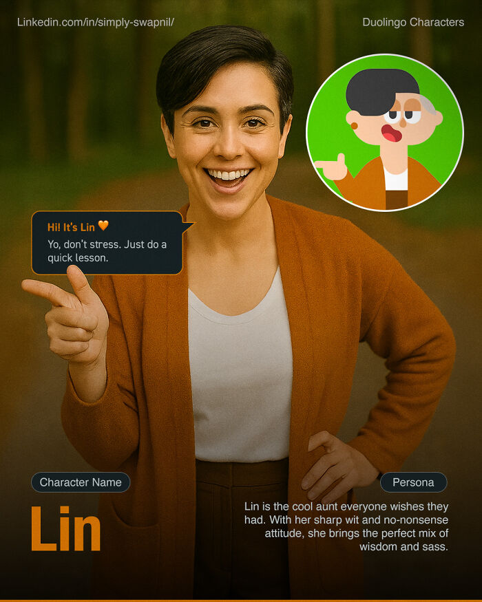 Lin From Duolingo