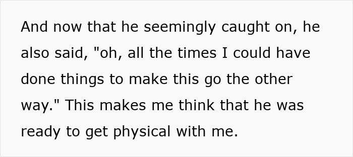 Text excerpt showing a woman horrified after receiving an anniversary gift from a guy who considers her his girlfriend after one date. Text excerpt showing a woman horrified after receiving an anniversary gift from a guy who considers her his girlfriend after one date.