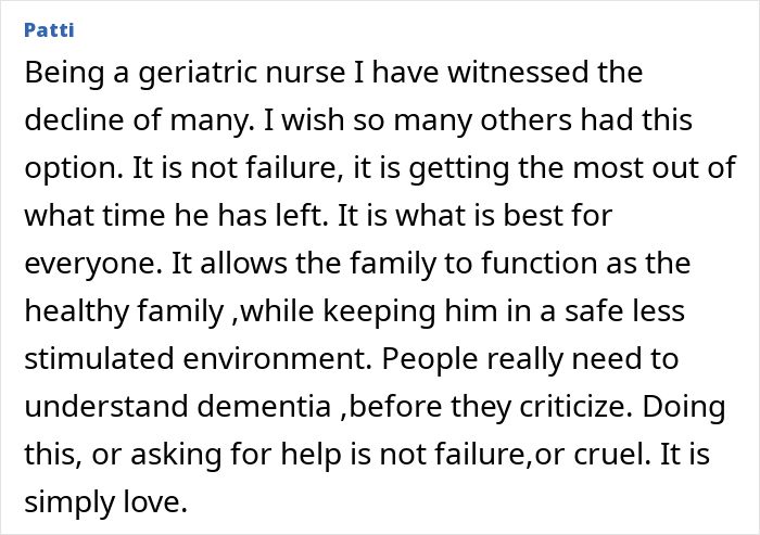 Alt text: Patti, a geriatric nurse, explains the decision to move Bruce Willis out of family house amid dementia battle. Alt text: Patti, a geriatric nurse, explains the decision to move Bruce Willis out of family house amid dementia battle.