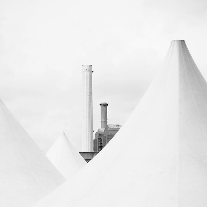 Chimneys From The Series 'In The City' © Ralf Dreier
