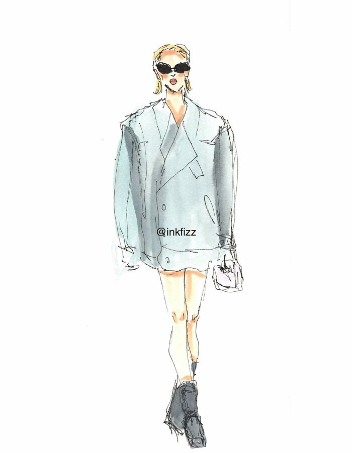 Behind The Scenes Of Live Fashion Sketching: Capturing Style In Minutes