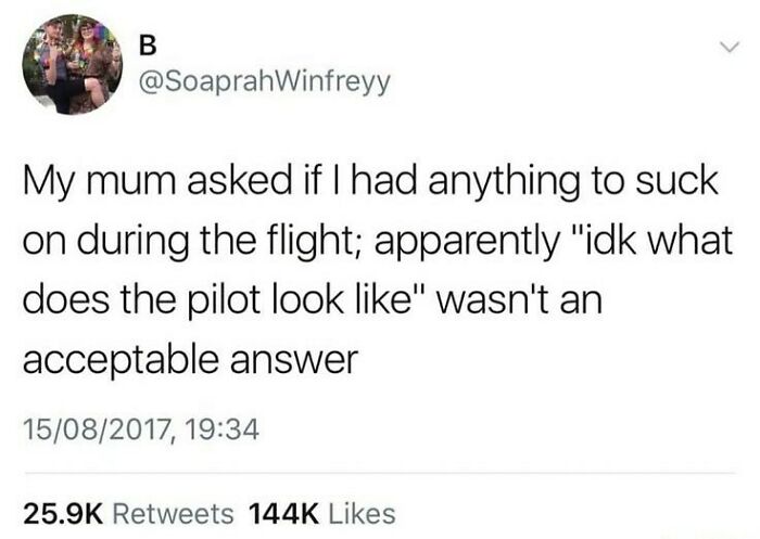 Screenshot of a humorous relationship meme tweet about a flight, showcasing relatable wholesome relationship memes.