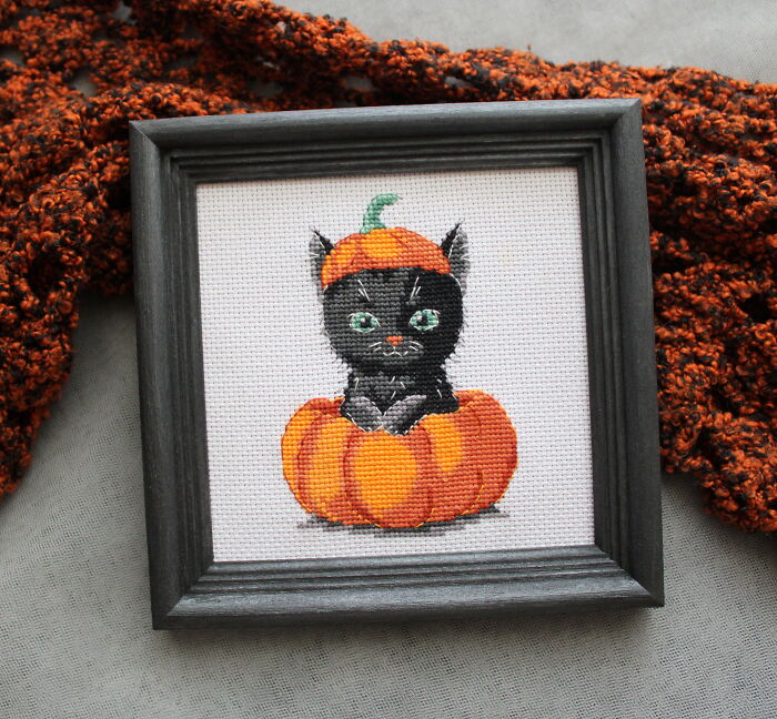 Cross Stitch Helped Me Find Calm In A Noisy World, And Here Are My Designs (23 Pics)