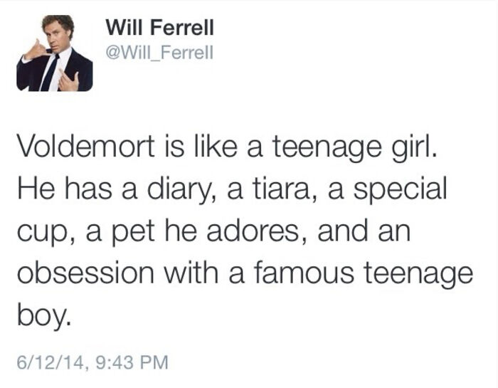 Even Will Ferrell Is A Potterhead