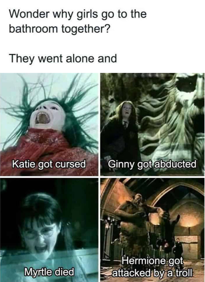 Don’t Forget Hermione Also Turning Into A Cat