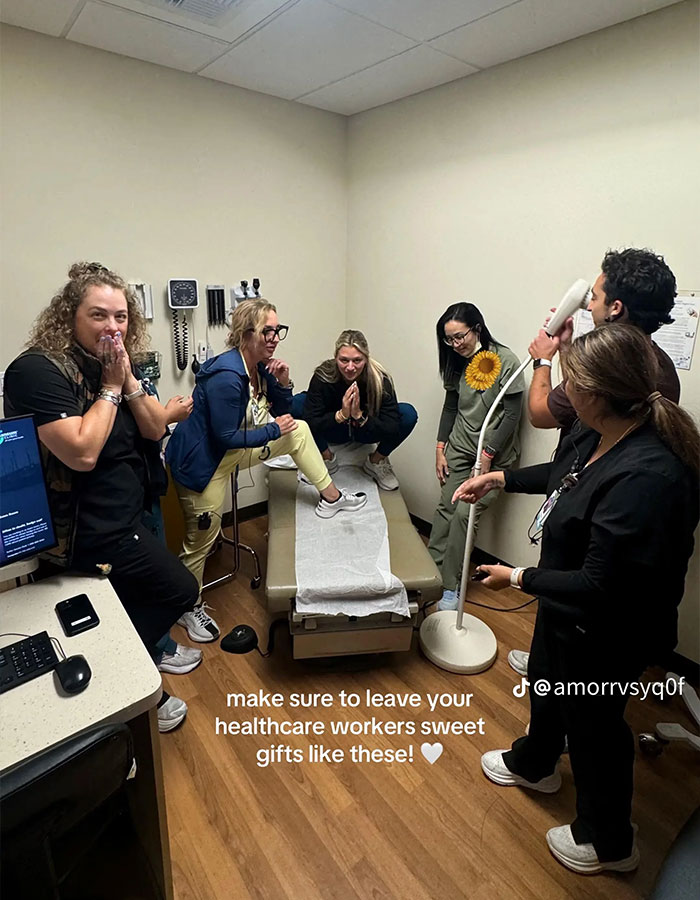 Urgent Care Staff Fired After Viral TikTok Mocking Patients' Bodily Fluids In Exam Room Urgent Care Staff Fired After Viral TikTok Mocking Patients' Bodily Fluids In Exam Room